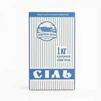 Сіль харчова 10кг ТМ Земельні дари. Купить соль пищевая. Продукты оптом. Артемсоль