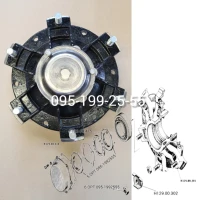 Маточина (корпус маточини) ПРТ-10 Н129.00.301. Маточина колеса 1ПТС-9 887А-3103021-8