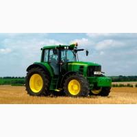 Проводим вспашку и культивацию импортными тракторами John Deere