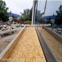 Гідроізоляція терас. Мембранна гідроізоляція