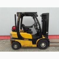 Дизельный погрузчик Yale GLP25VX, 2014 года, 11593 м/ч, 2.5т., 4.9м.подъем, вагонник