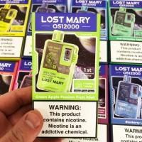 Сигарета Lost Mary OS12000 • Зелене яблуко-Маракуя-Ківі