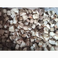 Продам заморожені білі гриби (кубики) - оптом 1 сорт
