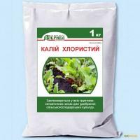 Добриво Калій хлористий. 1 кг, 3 кг, 5 кг, 10 кг, 25 кг, 50 кг