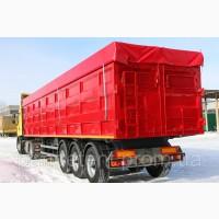 Тент накидка на Камаз зерновоз 6, 2м х 3, 1 м из пвх ткани с кольцами