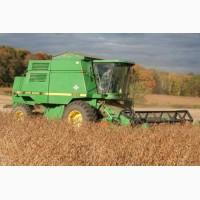 Уборка урожая комбайном J.Deere 9880