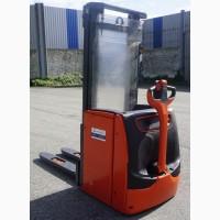 Самоходный штабелер Linde L16 2020 года, наработка 1130 моточасов 1950 мм габарит