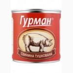 Свинина тушеная