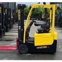 Вилковий електронавантажувач 1.5т. Hyster A1.5XNT з новою акб 24В 2060 мм габарит