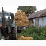 Солома тюки ячміні