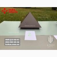 Колпак на столб высокий, колпаки на забор, колпак для столба LOFTY, колпак на столб