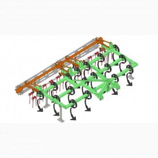 Культиватор суцільного обробітку ґрунту FIELLDAY 4м навісний одна секція