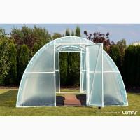 Теплица арочная с дверями 6x3m