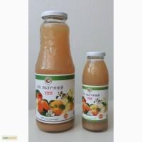 Сок яблочный прямой отжим/джем яблочный