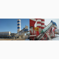 Мобильный бетонный завод Polygonmach Mobile 120 (100-120 м3/час)