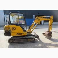 Мини экскаватор JCB 803 Plus