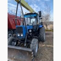 Продам трактор МТЗ пату 82.1 кран люлька 2010 год