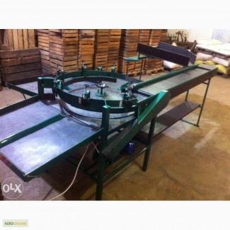 Сортировочная линия (машина) для яблок, груш, помидор и других плодов