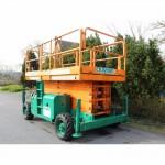 Подъемник ножничный Haulotte H18SDX, дизель, 2000 г., 517 м/ч, 18 м.рабочая высота