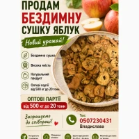 Новий урожай сушка яблучко 2026.Запрошую до співпраці