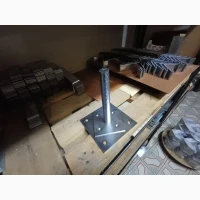 Пластина для кріплення балки 170×35×2 мм оцинкована