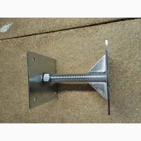 Пластина для кріплення балки 170×35×2 мм оцинкована