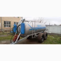 Вакуумний напівпричеп-цистерна МЖТ-10 внесення добрив