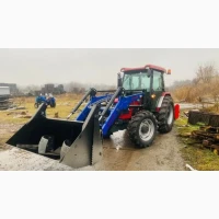 Трактор Mahindra 9500 + фронтальний навантажувач + щітка підмітальна 2 м