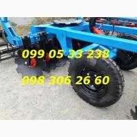 ВСЕ РЕАЛЬНО Прицепная борона БДФ (п)-2.4 дисковая (колеса в середине) для Мтз-82-892