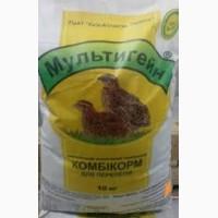 Комбікорм для перепілок Мультигейн