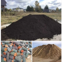 Продаю Чорнозем Пісок Торфобрикет Дрова Щебінь в Рованці Луцьк