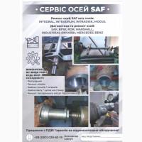 Продам осі вантажного напівпричепа вживані Мерсдес САФ