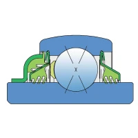 Підшипниковий вузол LSQFR 308-13.5 TQT.H.T FKL, CE062, CE066, CE089, CE078, 957305