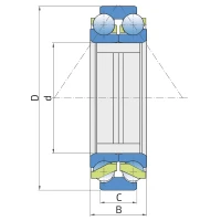 Підшипник BW1-457523 FKL, 2085190X, GB12508, GMD500, GMD600, GMD700, EB 81104577, 81104577