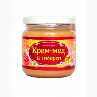 Крем-мед із імбирем 230г