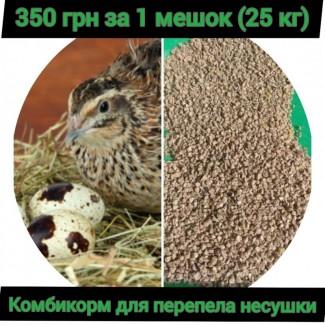 Комбикорм для перепела несушки на яйцо