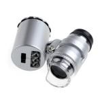 Карманный микроскоп MG 9882 60X с LED и ультрафиолетовой подсветкой