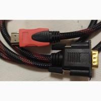 Высокоскоростной позолоченный усиленный кабель GBX HDMI-VGA