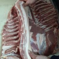 Грудинка свиняча на шкірі без кості