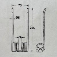 Пружина до прес-підбирача Claas Markant 40-50-55-60
