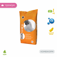 Комбікорм для яєчних курей AVA Chick HQ G/F для курей несушок в гранулах. Мішок 25кг