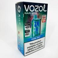 Світло-музикальна сигарета VOZOL RAVE 40000 тяг: Прохолодна м#039;ята