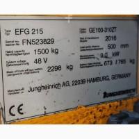 Jungheinrich EFG 215 / 7380год/ 2016р