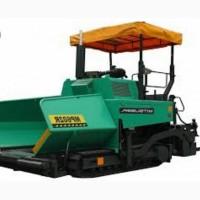 Документи на асфальтоукладач, Vogele Super, Bomag, Volvo, Cat