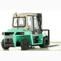 Навантажувач вилковий 7т. Mitsubishi FD70 ДИЗЕЛЬ позиціонер вил