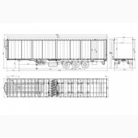 Полуприцеп-щеповоз BODEX KIS 3FR