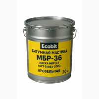 6итумнвя мвстикв М6Р-36 Ecobit мвркв М6Р Х-1 Г0СТ 30693-2000 Кр08ельнвя 20 кг