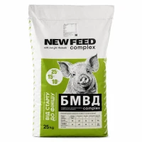 БМВД New Feed Complex 25/15/10 для свиней 25 кг – від старту до фінішу