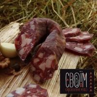 Ковбаса сиров#039;ялена домашня з салом