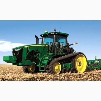 Вспашка и культивация тракторами John Deere